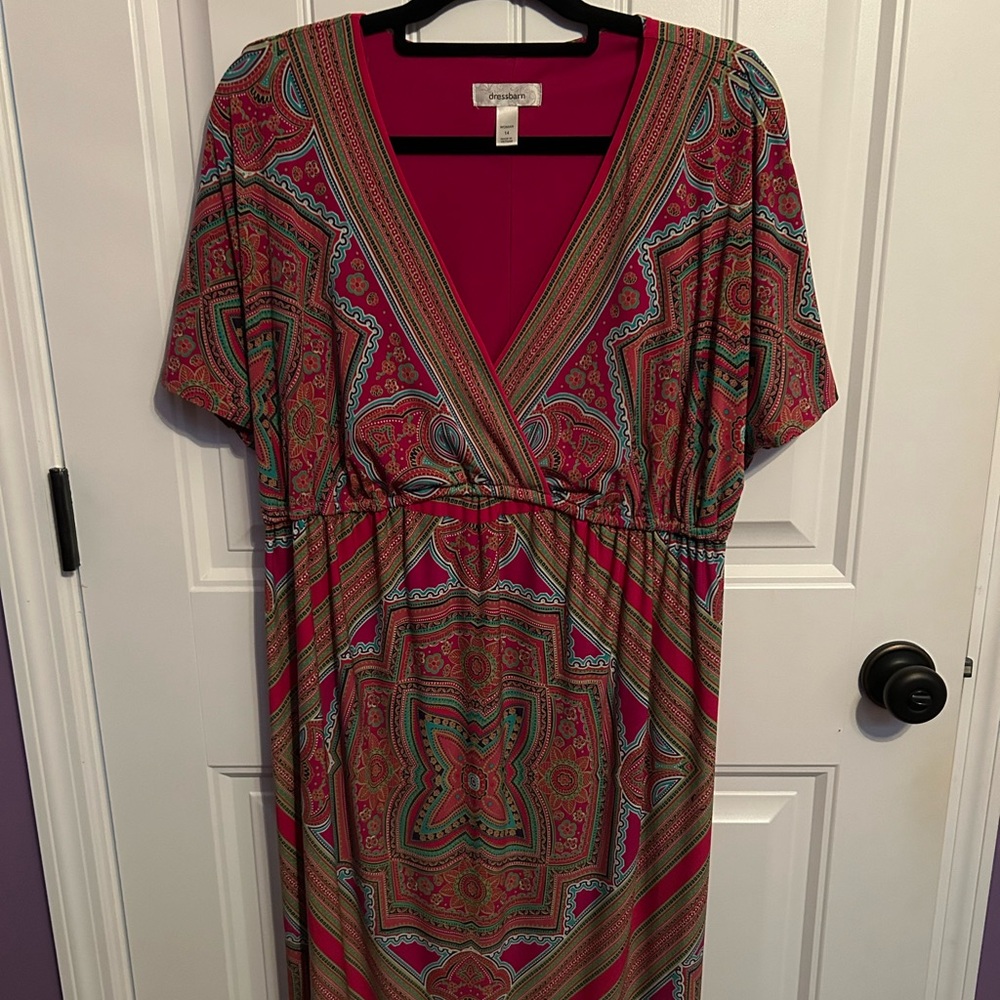 Dressbarn plus size dress